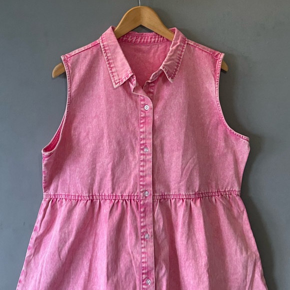 Dress jeans Pink Women Size XL - Picture 3 of 6